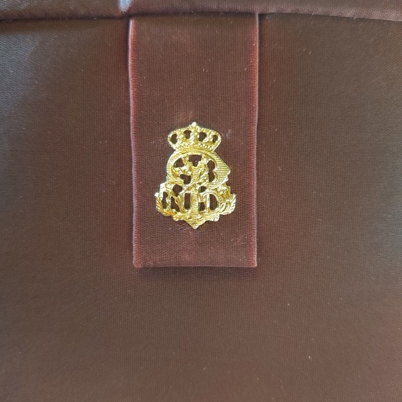 Vintage Antique Miss Lewis Satin Clutch Purse or Shoulder Bag - Picture 7 of 8